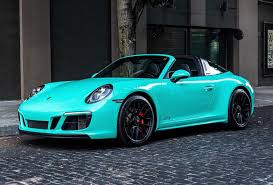 Image result for Mint Green 2025 Porsche