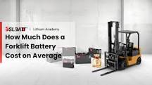 How Much Does A Forklift Battery Cost On Average - BSLBATT