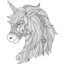 Mandalas De Unicornios Para Colorear Faciles Y A Color Mandalas De Caballos Dibujos Para Colorear Adultos Unicornios Para Pintar