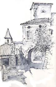 Watercolour With Allan Kirk At Tarnincolour July 2010 Pen And Wash Pen And Watercolor Watercolor Disney