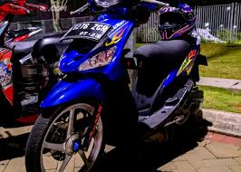 The mio sporty aims to . Sleeper Restomod Yamaha Mio Sporty Diam Diam Bermesin Bore Up Gridoto Com