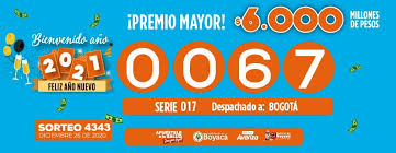 Lotería de boyacá, un sábado de pobre lo sacará!. Resultados Del Sorteo No 4343 De La Loteria De Boyaca
