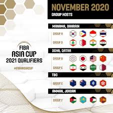 Three qualifiers for the 2021 international basketball federation (fiba) asia cup have been postponed because of the coronavirus outbreak. Fiba Asia Cup Here Are The Hosts Of Group A D B E And F For The Upcoming Fibaasiacup 2021 Qualifiers Http Bit Ly Asiawindow Hosts Facebook