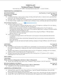 Project managers are responsible for turning grand ideas into deliverable projects, products, or features. Technical Project Manager Resume Example For 2021 Resume Worded