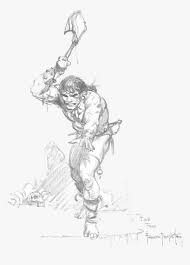 As soon as frank was able to pick up a pencil, everyone recognized his talent. Frank Frazetta Pencil Sketches Hd Png Download Kindpng