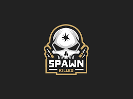 Spawn Killed Mascot Logo Custom Logo Design Game Logo Mascot