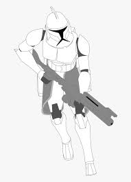 How to draw a clone trooper step by step star wars. Transparent Clone Trooper Clipart Star Wars Drawing Clone Trooper Hd Png Download Kindpng