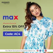 Max Uae Exclusive Promo Code Max Fashion Coupons Fashion