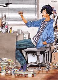 Moritaka mashiro, an average student with a talent for drawing, forgets his notebook at school. 330 Bakuman Ideas In 2021 Anime Manga Manga Anime