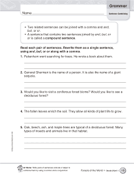 Simple, compound and complex sentences. English Grammar 5th Grade