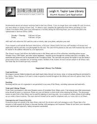 Maybe you would like to learn more about one of these? Alumni Access Card Application Form Southwestern Law School