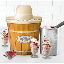 Nostalgia Icmp400wd 4 Quart Electric Ice Cream Maker Electric Ice Cream Maker Ice Cream Maker Homemade Ice Cream