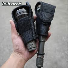 Tactical Big Head Molle Flashlight Pouch Holster With Clip For Uf700l C8 501d Hugsby S3torch Flashlight Holder Belt Carry Case Pouch Holster Hunting Bags