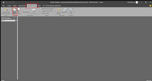 How To Open The Developer Window In An Access Database Or Access Application You Use The Developer Window To Create V Access Database Wat Do Learning To Write