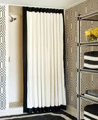 Black And White Shower Curtain Ideas Curtain Ideas Black White Shower Curtain Bed Bath Beyond White Shower Curtain Designer Shower Curtains Bathroom Shower Design