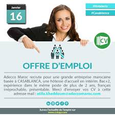 Check spelling or type a new query. Offre D Emploi Hotesse D Accueil
