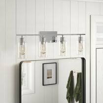 24w x 31.8h x 18.1d, sink dimensions: 4 Light Bathroom Vanity Lighting You Ll Love In 2021 Wayfair