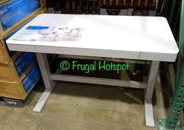 Costco Sale Tresanti Adjustable Height Desk 199 99 Adjustable Height Desk Ikea Standing Desk Desk