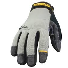 Youngstown Glove 05 3080 70 M General Utility Lined With Kevlar Glove Medium Gray A Cut Resistant Performance Work Glove That Is Completely By