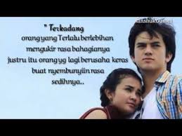 Gak selalu nampak tapi akan selalu ada. Kata Kata Mutiara Di Film Ily From 38 000 Ft Youtube