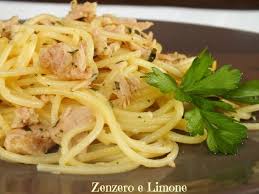 Spaghetti Tonno E Limone Ricetta Ricette Spaghetti Cibo Etnico