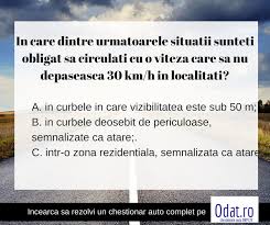Pin Adăugat De Odat Ro Pe Chestionare Auto Conducere