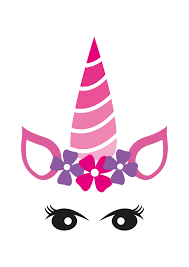 Download Cute Unicorn Face Free Svg File Svgheart Com