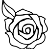 How to print skull and roses coloring pages? 1