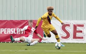 Career stats (appearances, goals, cards) and transfer history. Konrad De La Fuente Barcelona Highlights 18 Year Old Scores Brace In Uefa Youth League