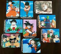 Dragon ball z 1996 cards. Dragonball Z Funimation Trading Cards 1996 Lot Of Nine Cards Goku Gohan 3 16 Picclick