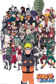 Naruto Shippuden Group Maxi Poster In 2020 Naruto Shippuden Characters Naruto Shippuden Anime Wallpaper Naruto Shippuden