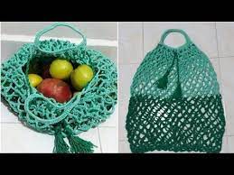 alisveris filesi yapimi net shopping bag 1 youtube shopping orme cantalar orgu