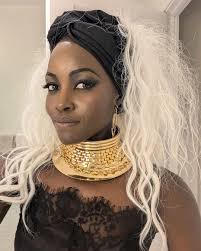 Lupita Nyong'o dressed as X-Men's Storm for Halloween ⚡️ 🎃 #LupitaNyongo  #storm #xmen