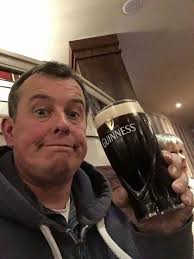 Mcpint raising a glass of Guinness to the lads 🍺🍺🍺