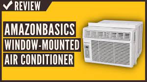 A perfect choice for small spaces such as apartments, tiny homes, living rooms, bedrooms, and more, this air conditioner can be easily relocated to accommodate your space, thanks to rolling caster wheels and a compact design. Amazonbasics Window Mounted Air Conditioner With Remote Cools 400 Square Feet Review Youtube