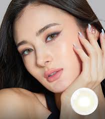 OLENS 1-Day Ocean Velvet Gray Contact Lenses (10 Pack)