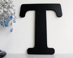 Georgian has many difficulties, but spelling is not one of them: Large Letter T Etsy