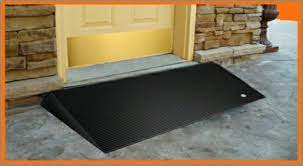 The climate, slope, and amount of space all affect your choice of ramp. Threshold Ramps For Doorway Hazards Caregiver Aid Com