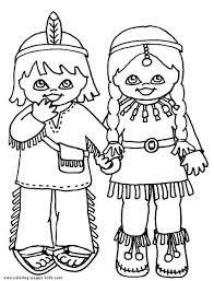 Drawings Of Indians Kids Indians Coloring Pages And Sheets Can Be Found In The Indians Free Kids Coloring Pages Coloring Pages For Kids Kids Coloring Books