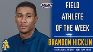MEAC Announces Weekly Track & Field Honors