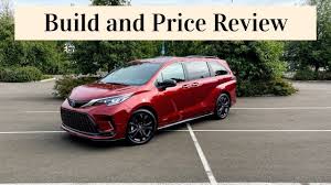 I am sure most everyone has worked their way through the build your toyota web site at one time or another. 2021 Toyota Sienna Platinum Minivan Build Price Review Features Configurations Colors Msrp Youtube