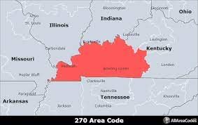 Area code 615 is located in northern middle tennessee and includes nashville. 270 Area Code Location Map Time Zone And Phone Lookup