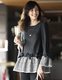 切り替え チュニック