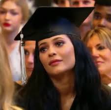 Me at graduation while everyone cried and said they didn't wanna leave and  I was only there because my mom wouldn't let me skip