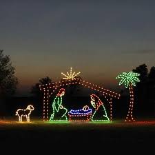 Holiday Nativity Led Light Display 8 Piece Outdoor Nativity Scene Outdoor Christmas Lights Outdoor Nativity