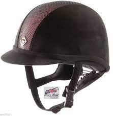 Charles Owen Ayr 8 Riding Helmet Black With Pink Panel Horse Riding Hats Riding Helmets Riding Hats
