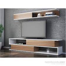 kapisko tv unitesi beyaz teak fiyati taksit secenekleri letty franco kapisko tv unite in 2020 tv unit furniture tv unit furniture design living room tv unit designs