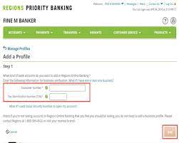 Regions bank is located in birmingham, al, united states and is part of the depository credit intermediation industry. How To Add A Profile In An Online Banking Account Regions