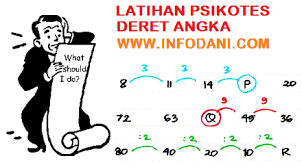 Saatnya mencocokkan dengan jawaban anda dibawah ini dan tips triknya telah diberikan cara mengerjakan soal psikotes deret angka/ hitungan. 00 24 56 Latihan Soal Psikotes Deret Angka Dan Pembahasan Lengkap Infodani