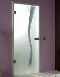 Frosted glass in a bathroom door — yea or nay? Bathroom Entry Doors With Frosted Glass And Aluminum Frame Doors Decolover Net Glass Bathroom Door Bathroom Model Glass Bathroom